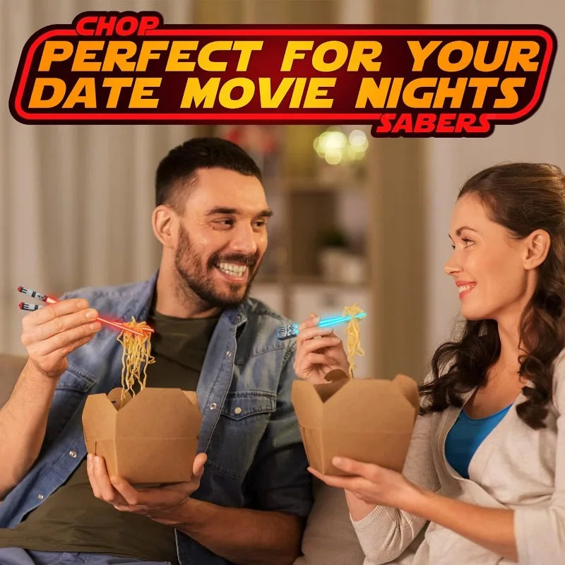 Lightsaber Chopsticks