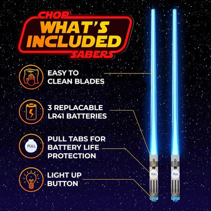 Lightsaber Chopsticks